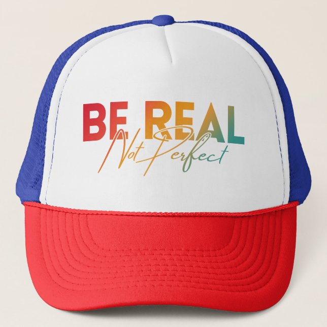 BONÉ SEJA REAL NÃO PERFEITO (Frente)