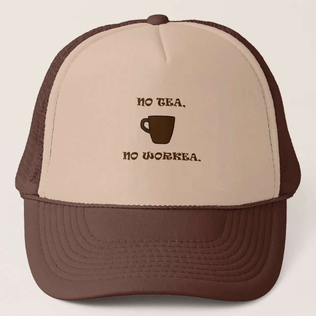 Boné Sem Chá, Sem Trabalho (Frente)