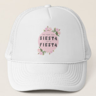 Boné Sem tempo para a sesta, menos fiesta bachelorette