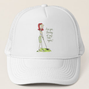 Boné Senhora Jogador de golfe