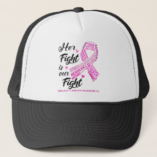 Boné Sensibilização do Cancer Sua Luta é minha Luta