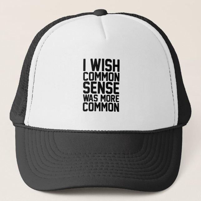 Boné Senso mais comum (Frente)