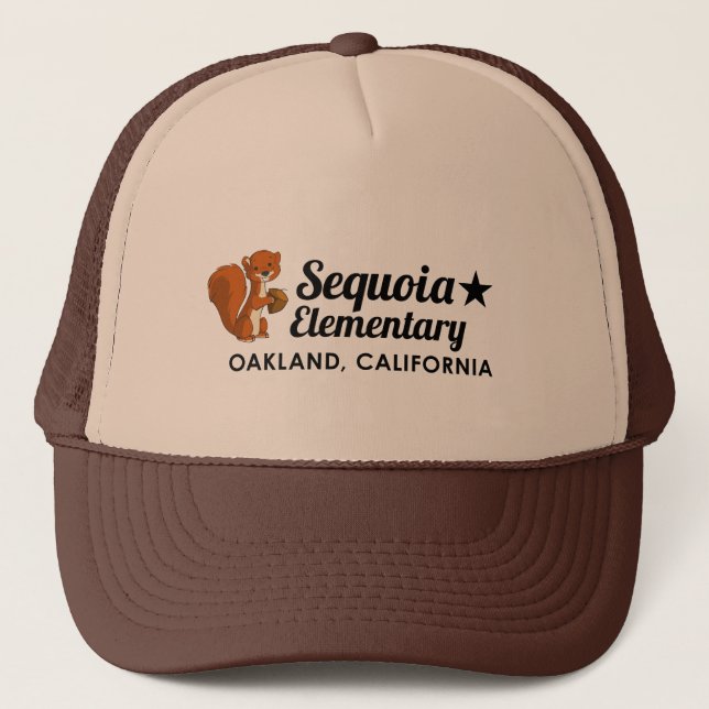 Boné Sequoia Squirrels Trucker Hat (Frente)