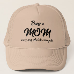 BONÉ SER MÃE COMPLETA A MINHA VIDA INTEIRA CAMINHONEIRA