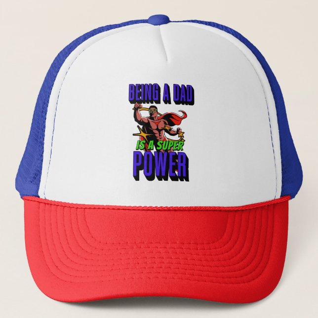 BONÉ SER UM PAI É UM PODER SUPERIOR! (Frente)