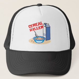 Boné serial killer de cereais