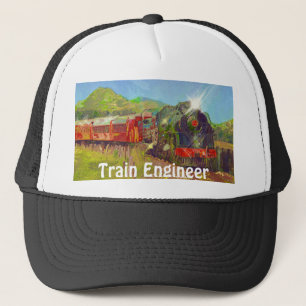 Boné Série Railway do chapéu do engenheiro do trem do