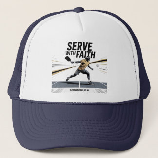 Boné Serve With Faith Christian Pickleball 