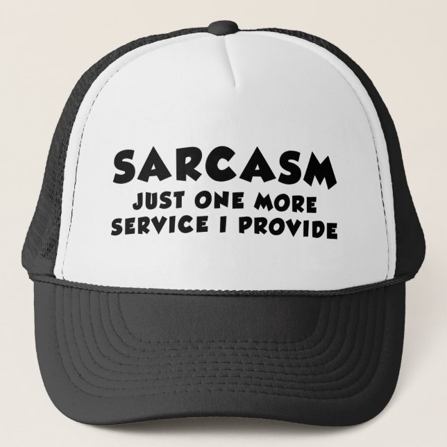 Boné Serviço Sarcasm (Frente)