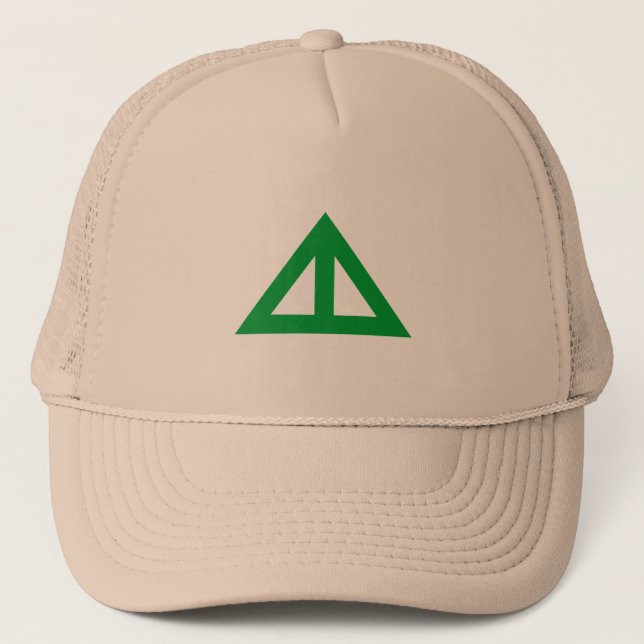 Boné Seta Triangular Dividida (Frente)