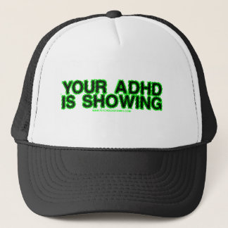 Boné Seu ADHD está mostrando