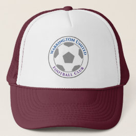 Boné Seu Clube de Futebol Nome Trucker Hat