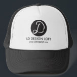 Boné Seu logotipo aqui, simples, personalizável<br><div class="desc">Aumente a visibilidade de sua marca de uma forma prática e na moda com nosso "Logotipo Aqui" Simples Trucker Hat Personalizável. Este chapéu não é apenas um acessório da moda; é uma ferramenta dinâmica para mostrar sua marca. Projetada com simplicidade em mente, ela oferece uma plataforma eficaz para o logotipo...</div>