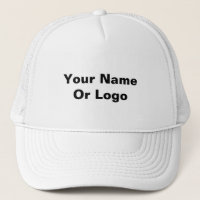 Seu nome ou logotipo branco clássico