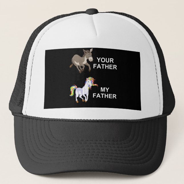 Boné seu pai vs meu pai (Frente)