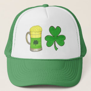Boné Shamrock Green Beer Mug Saint Patrick