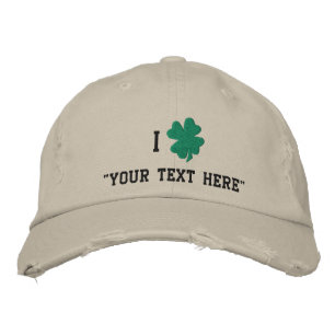 Boné Shamrock Hat, Crie O Seu