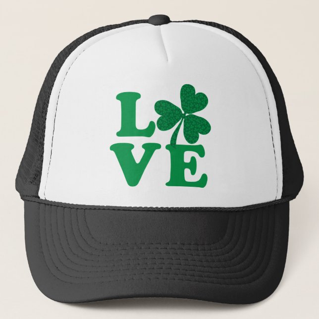 Boné Shamrock LOVE (Frente)