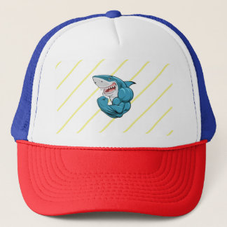 Boné "Shark Attack Cap – Bold Ocean Street Style"