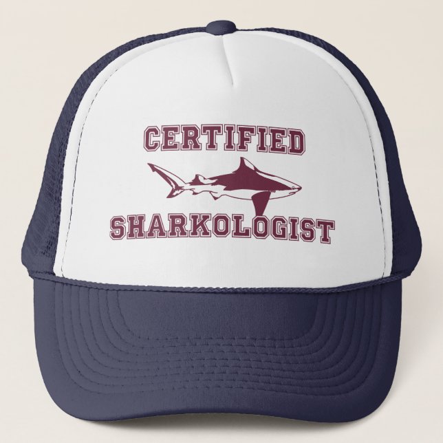 Boné Sharkologista certificado (Frente)