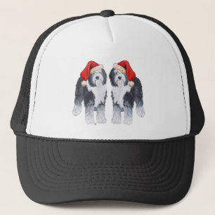 Boné Sheepdog Santa Hat