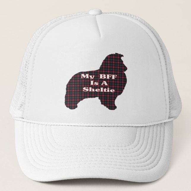 Boné Shetland Sheepdog BFF Hat (Frente)