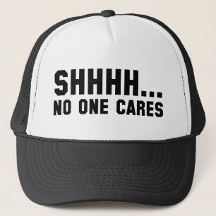 Boné Shhh... Ninguém se preocupa