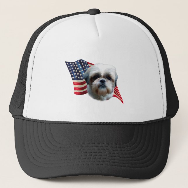 Boné Shih Tzu Flag (Frente)