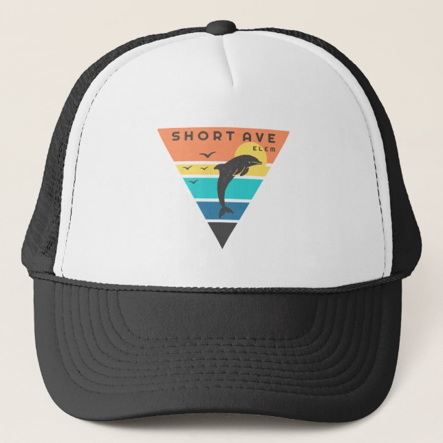 Boné Short Ave Elem Trucker Hat (Frente)