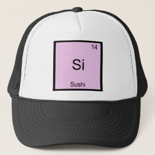 Boné Si - T-shirt engraçado do símbolo do elemento da