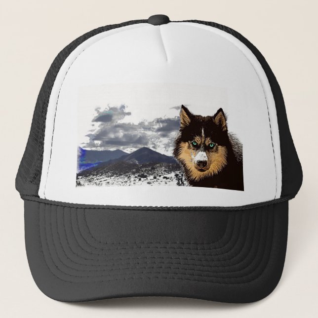 Boné Siberian Husky Hat (Frente)