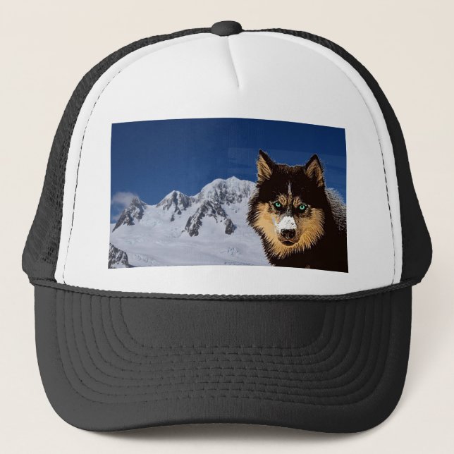 Boné Siberian Husky Hat (Frente)
