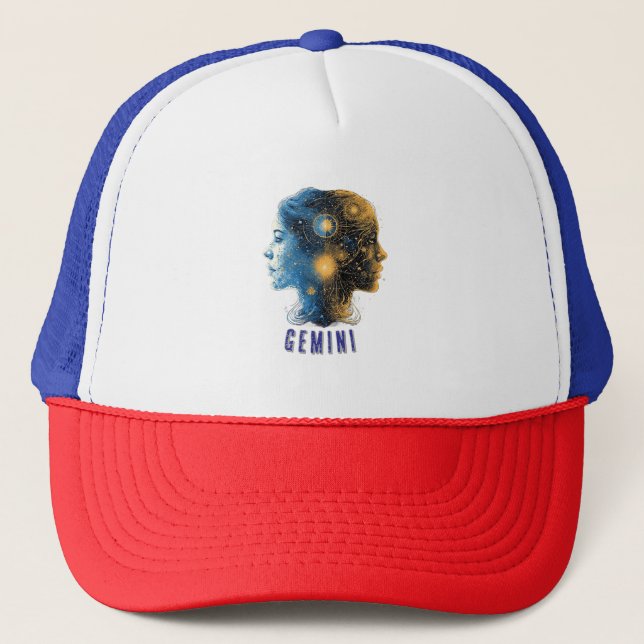 Boné Signo Zodiacal de Gêmeos (Frente)