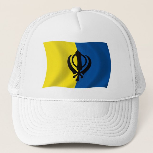 Boné Sikhism Flag Hat (Frente)