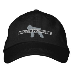 Boné Silhouette Bouvier des Flandres Bordados Hat