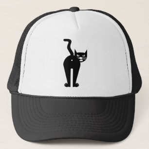 Boné Silhouette de Mamíferos de Gato Animal