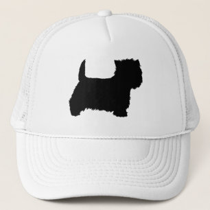 Boné Silhueta do Terrier West Highland White