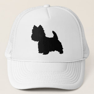Boné Silhueta do Terrier West Highland White