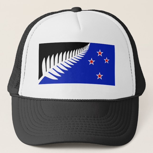 Boné Silver Fern Flag Hat por Kyle Lockwood (Frente)