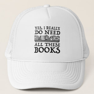 Boné Sim, Eu Realmente Preciso De Todos Estes Livros