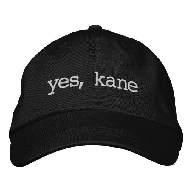 Boné sim, kane hat (Frente)