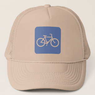 Boné Símbolo Bicicleta - Azul-Bebê