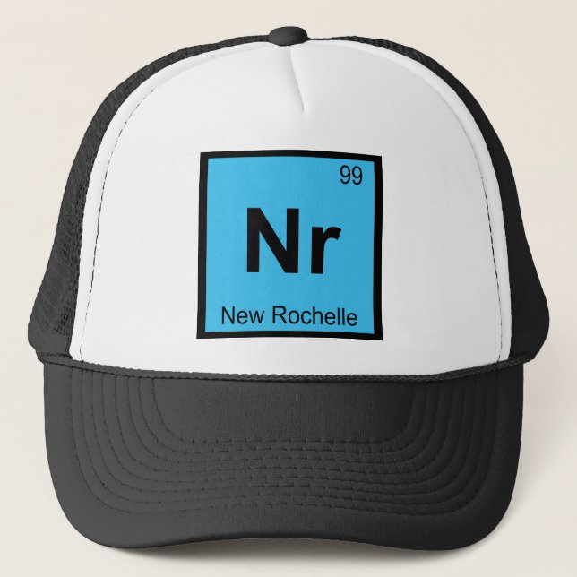 Boné Símbolo da Cidade da Química de Nova Rochelle Nova (Frente)