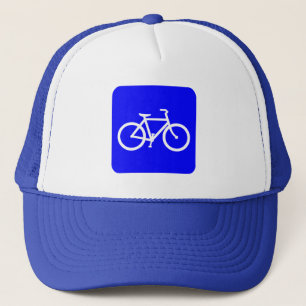 Boné Símbolo de Bicicleta - Azul
