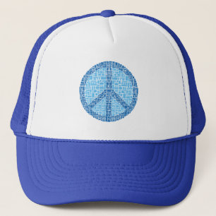 Boné Símbolo de paz (azul)