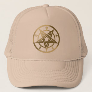 Boné Símbolo de pentagrama clássico