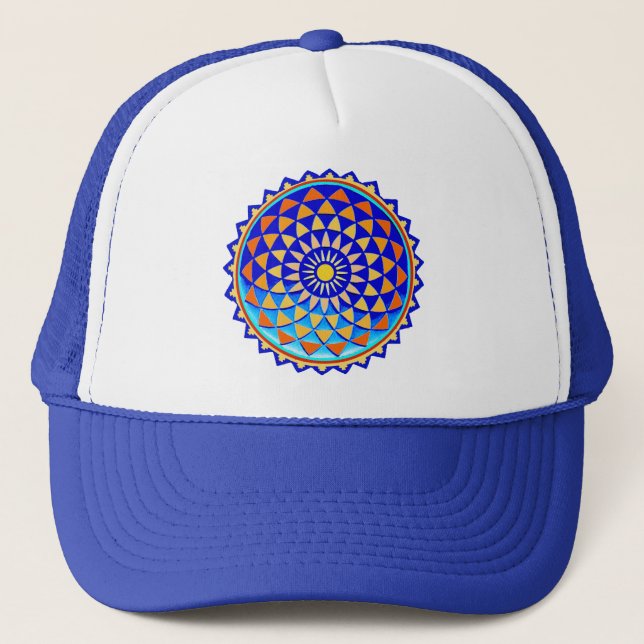 Boné Símbolo de Perfeição de Mandala (Frente)