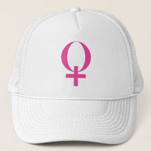 Boné Símbolo de Vênus Planeta (rosa)