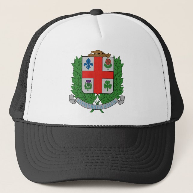 Boné Símbolo do oficial de Montréal Canadá da brasão (Frente)