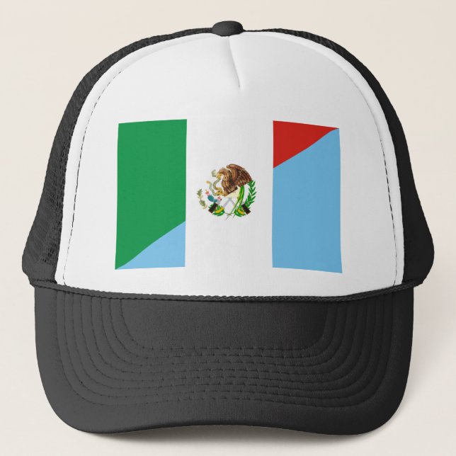 Boné símbolo do país da bandeira de México guatemala (Frente)